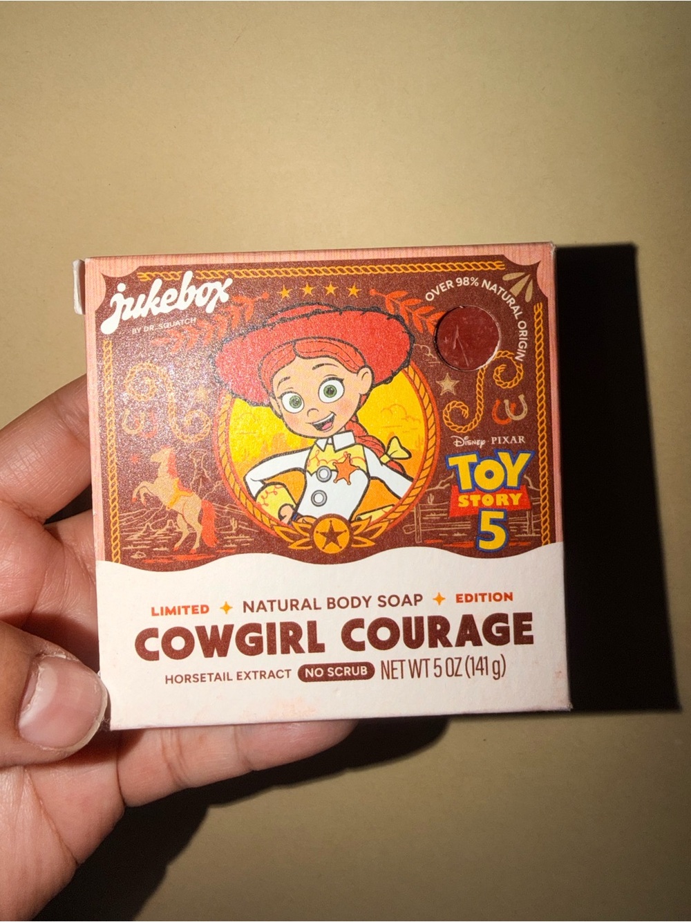 🧼NIB Jukebox Jesse Toy Story 5 Natural Body Soap